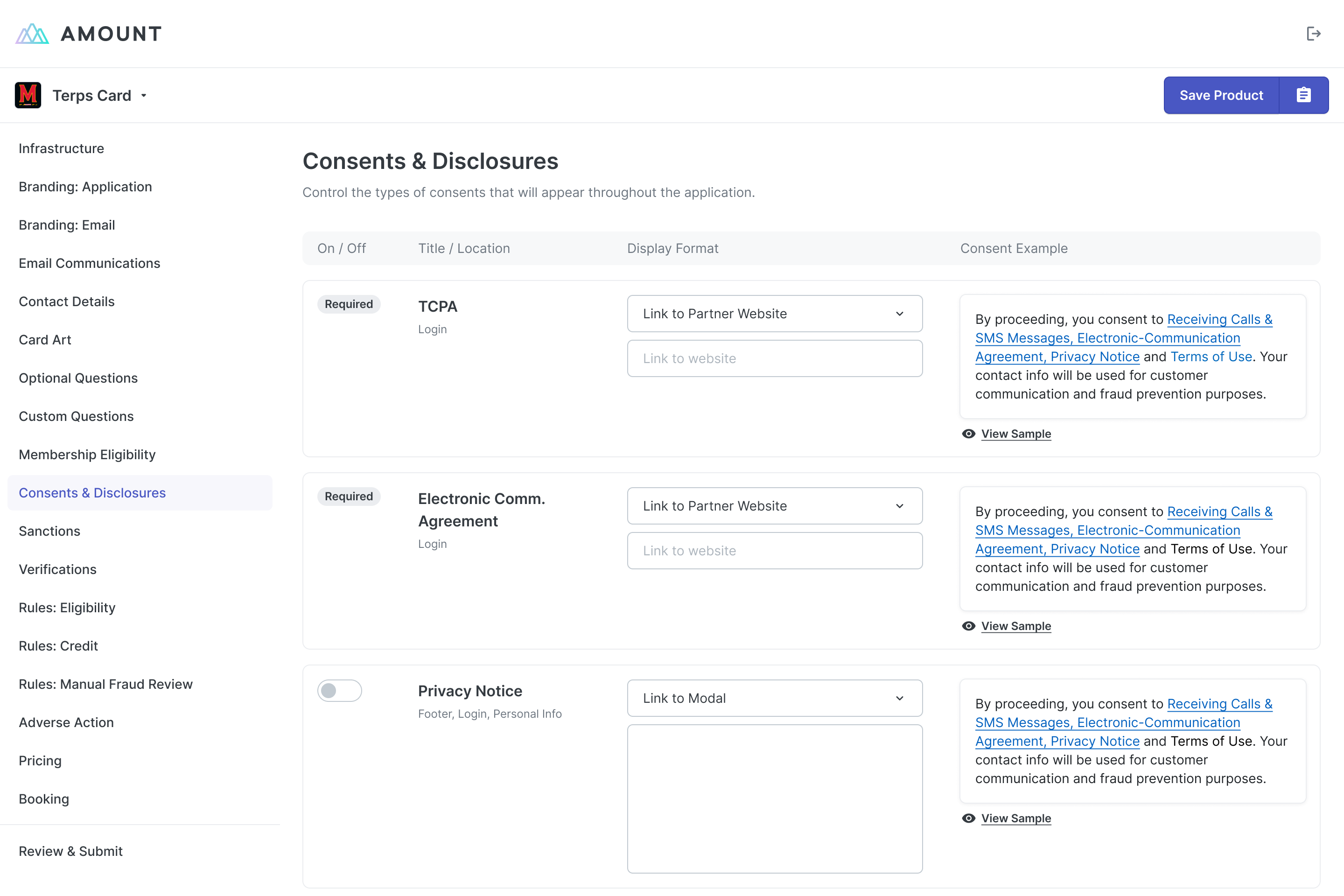 Consents-Disclosures